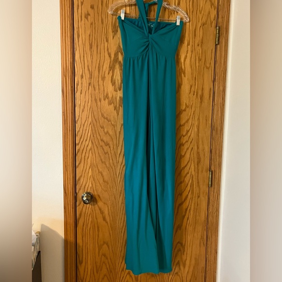 Victoria's Secret Teal Maxi Dress - Picture 1 of 7